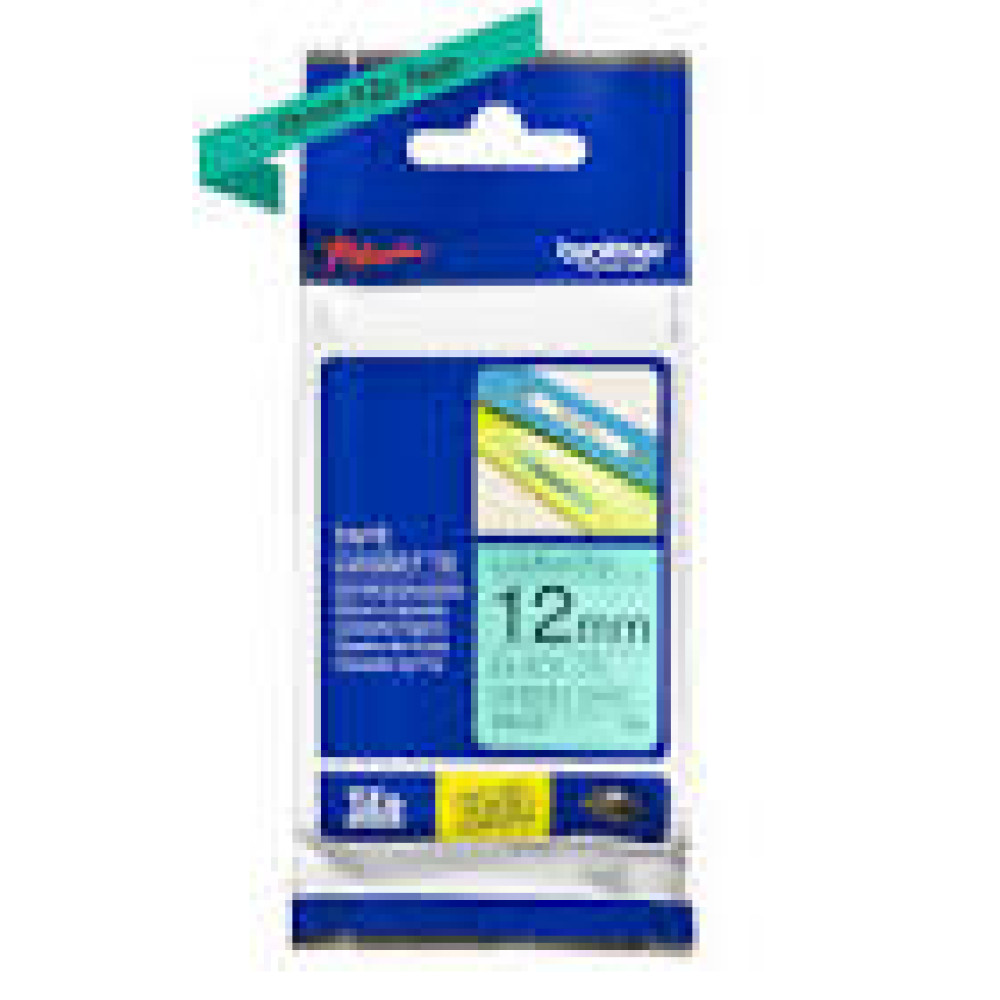 BROTHER P-Touch TZE-731 black on green 12mm