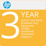 HP Active Care 3 years Next Business Day Onsite Hardware Support for Notebook