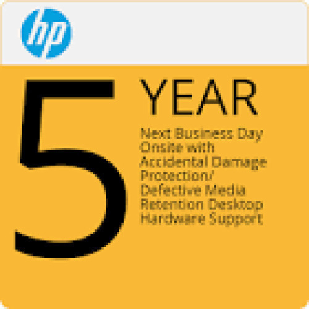 HP 5 years Next Business Day Onsite Hardware Support for Desktops