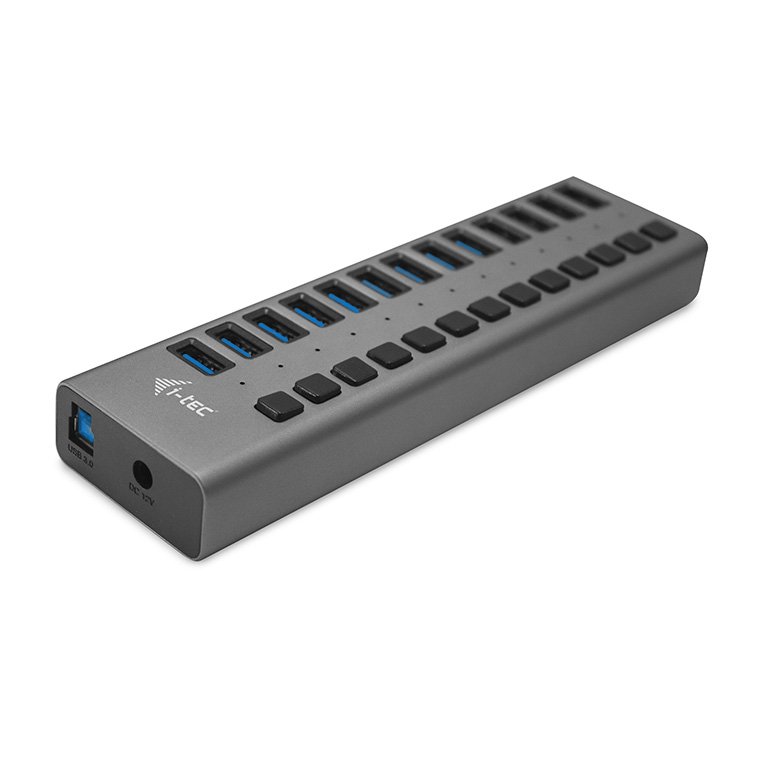 I-TEC USB 3.0 Charging HUB 13port port with external power adapter 60W 13x USB charging port forTablets Notebooks Ultrabooks PC