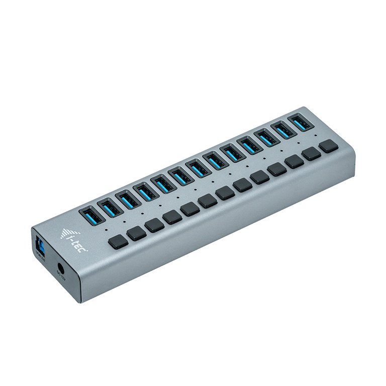 I-TEC USB 3.0 Charging HUB 13port port with external power adapter 60W 13x USB charging port forTablets Notebooks Ultrabooks PC