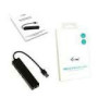 I-TEC USB 3.0 Slim HUB 3 Port with Gigabit Ethernet Adapter ideal for Notebook Ultrabook Tablet PC support Win und Mac OS