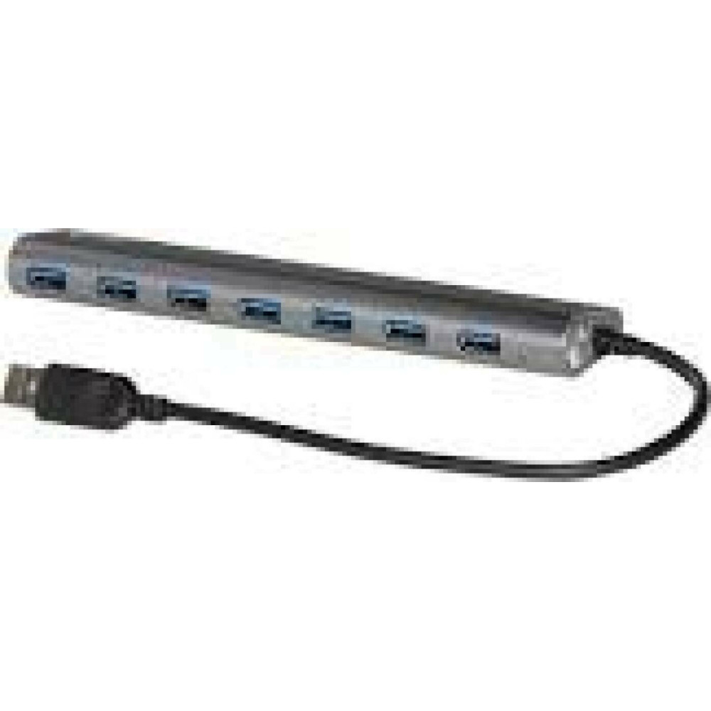 I-TEC USB 3.0 Metal Charging HUB 7 Port with power adaptor 7x USB charging port. For Tablets Notebooks Ultrabooks PC
