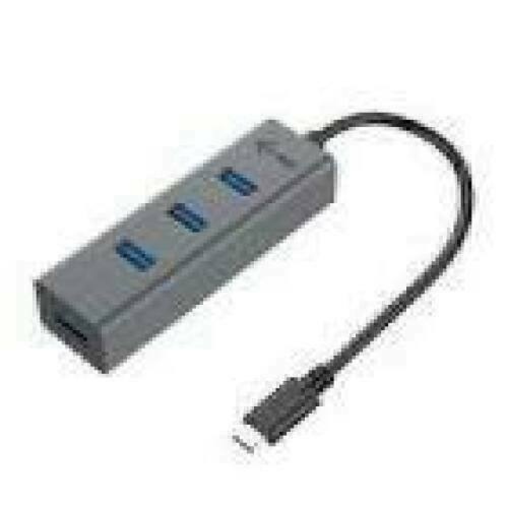 I-TEC USB 3.0 Metal HUB 4 port without power adapter ideal for Notebook Ultrabook Tablet PC supports Win und Mac OS
