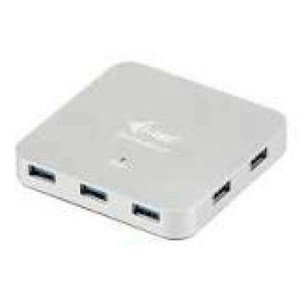 I-TEC USB 3.0 Metal Active HUB 7 Port with Power ideal for Notebook Ultrabook Tablet PC support Win and Mac OS