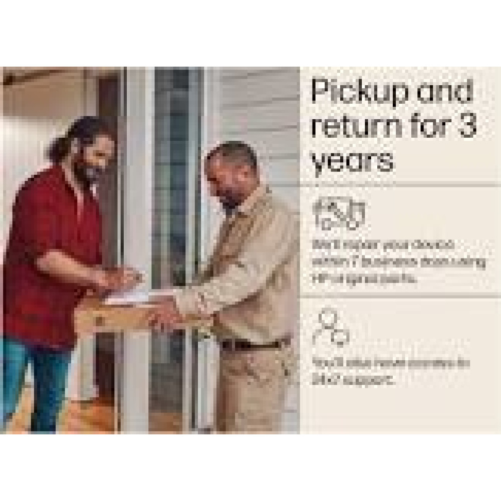 HP 3y Pick up and return Medium DT SVC Consumer Desktop Medium 3y Pickup and Rtn service Consumer only HP picks up repairs/replaces