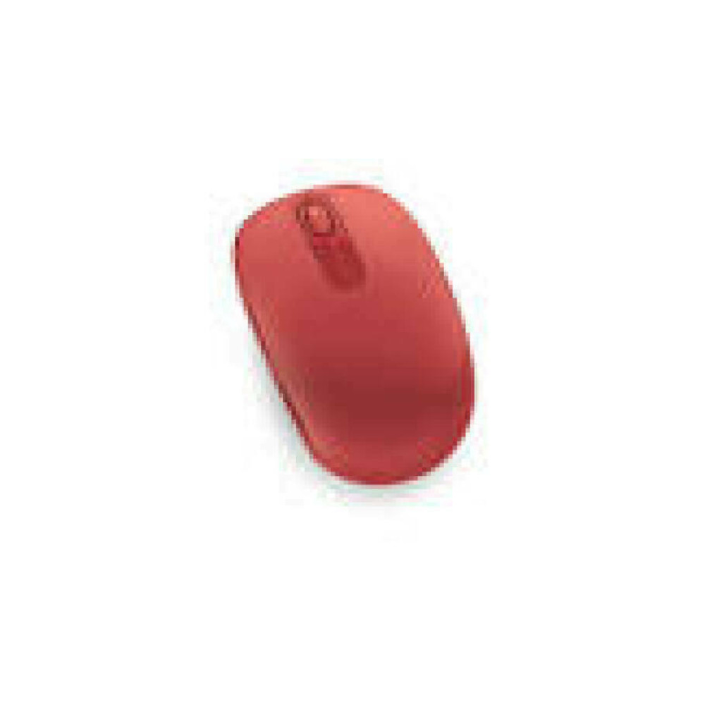 MS Wireless Mbl Mouse 1850 EN/AR/CS/NL/FR/EL/IT/PT/RU/ES/UK EMEA EFR Flame Red V2