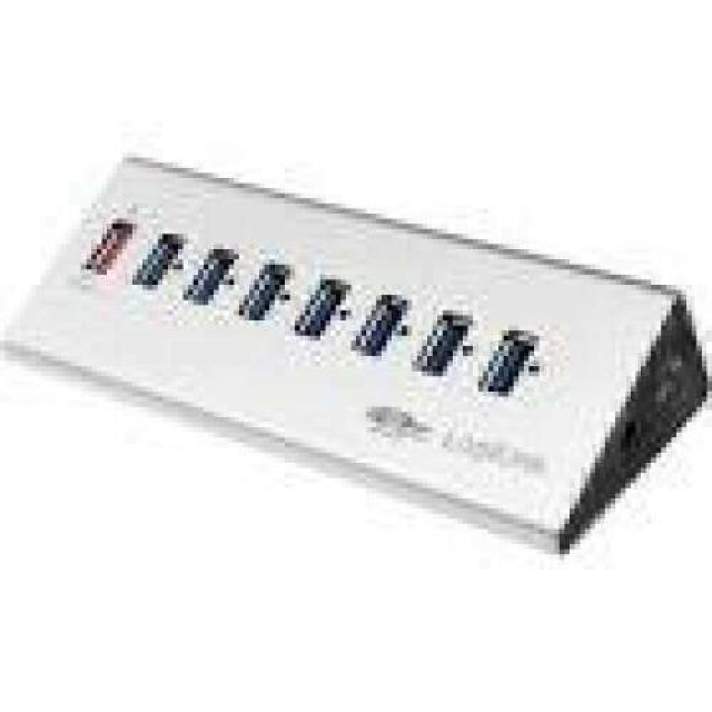 LOGILINK UA0228 USB 3.0 High Speed Hub 7-Port + 1x Fast Charging Port