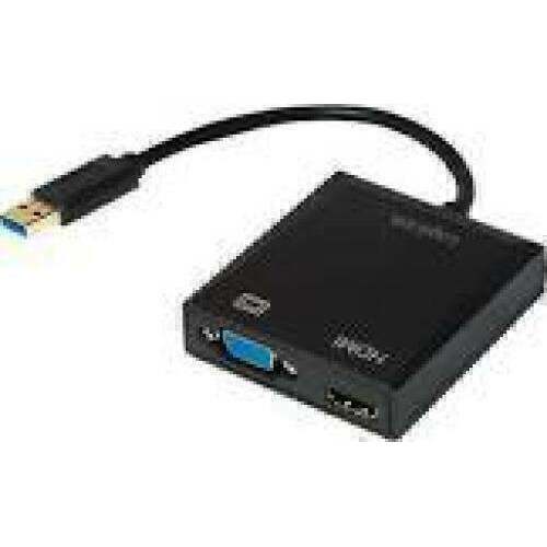 LOGILINK UA0234 - Adapter USB 3.0 to VGA / HDMI