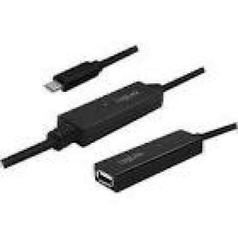 LOGILINK UA0328 USB 2.0 Active Repeater Cable USB-C M to USB AF 40m