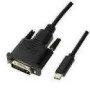 LOGILINK UA0332 - USB 3.2 Gen 1x1 USB-C M to DVI Cable 3m