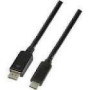 LOGILINK UA0335 USB 3.2 Gen 1x1 USB-C M to DisplayPort 1.2 Cable 1.8m