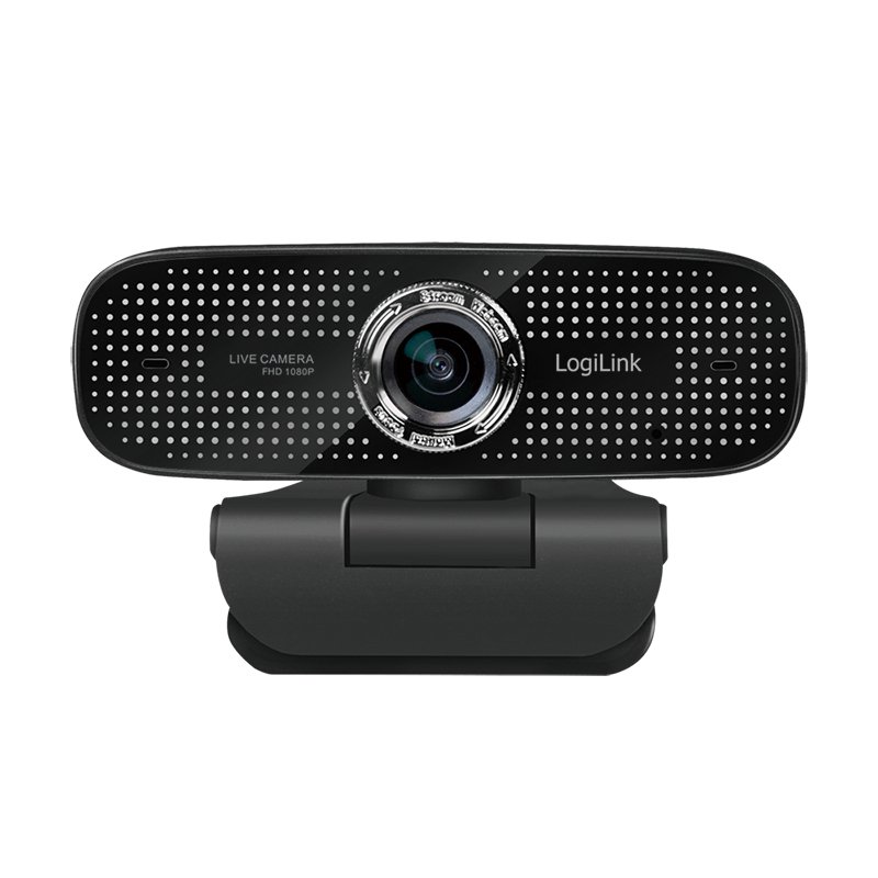 LOGILINK UA0378 HD USB webcam 100deg dual microphone