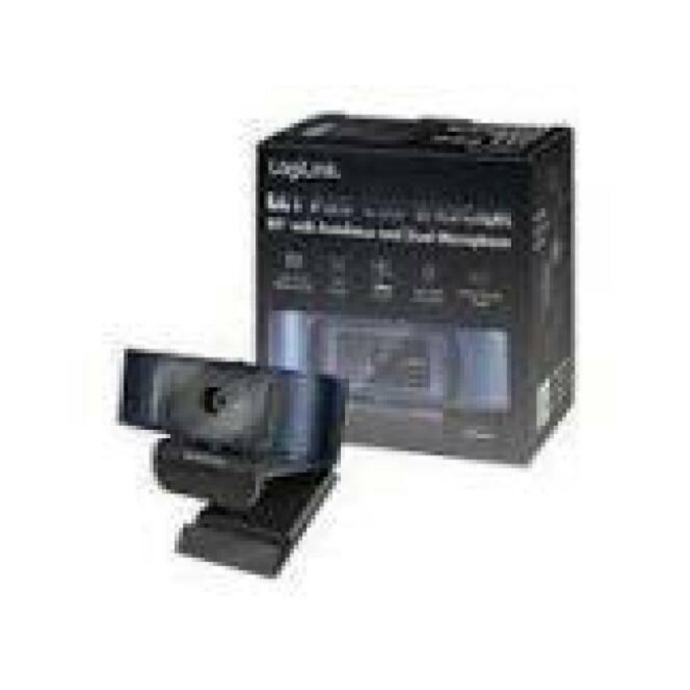 LOGILINK UA0379 HD USB webcam 80deg dual microphone