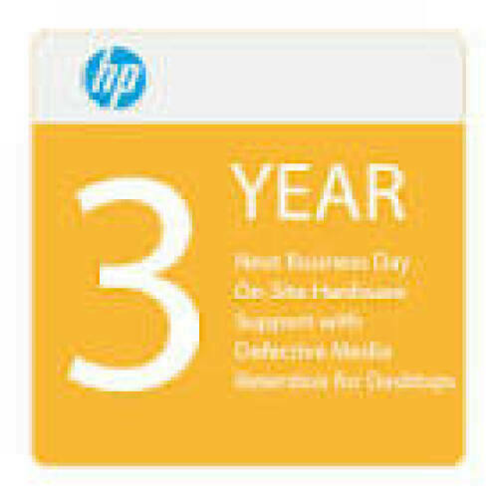 HP 3y NextBusDayOnsite Notebook Only SVCHP Elitebook 1xxx Series 3 year of hardware support CPU Only Next business day onsite resp