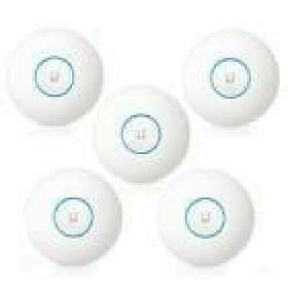 UBIQUITI UAP-AC-LR-5 Access Point Long Range Indoor 2.4GHz/5GHz 5-Pack no POE injector