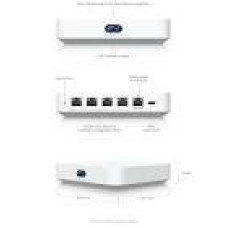 UBIQUITI UniFi Cloud Gateway Ultra / 1x 1/2.5 GbE RJ45-Port WAN / 4x GbE RJ45-Ports LAN / 1 Gbps routing IDS/IPS