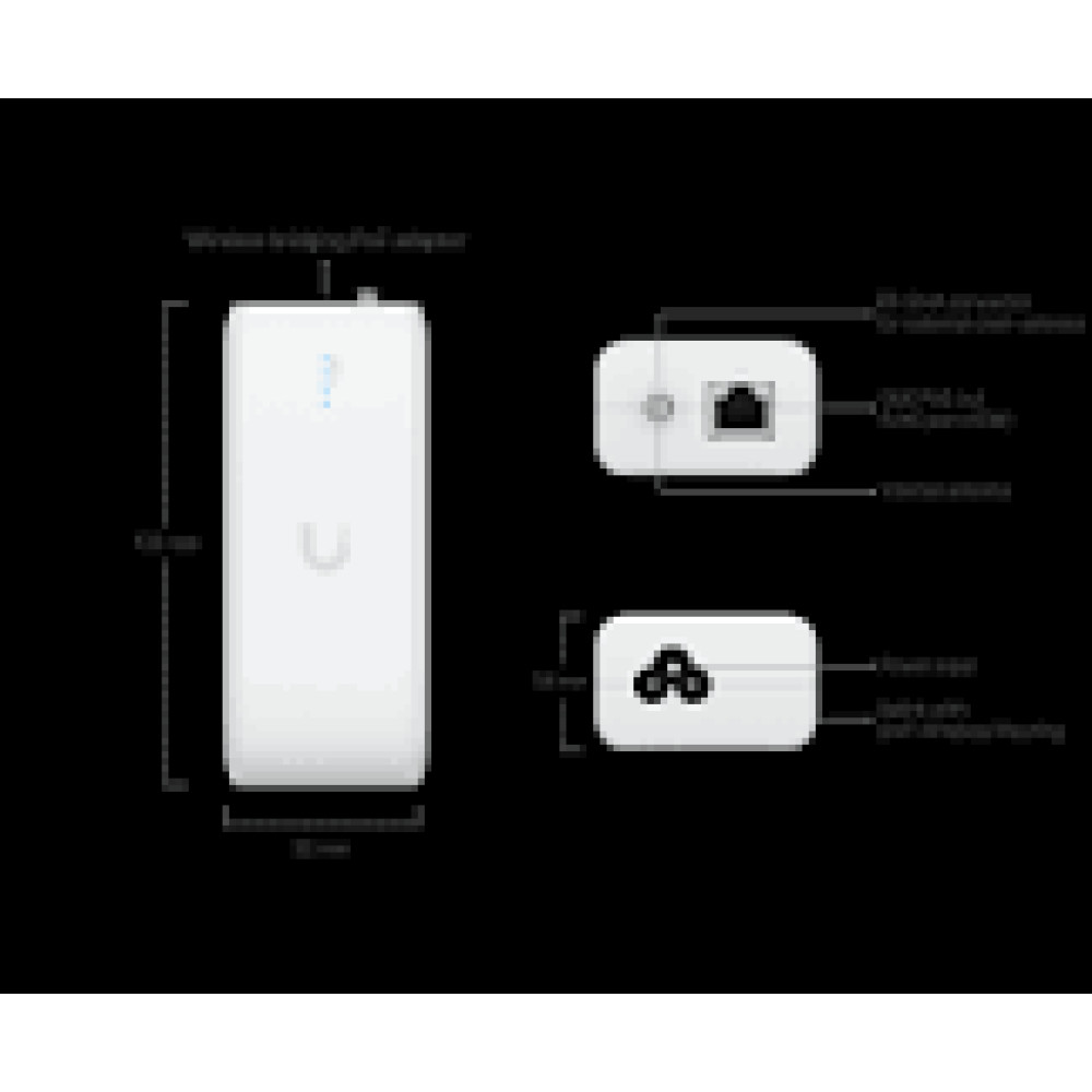 UBIQUITI UDB-Eu Wireless Bridging PoE Adapter