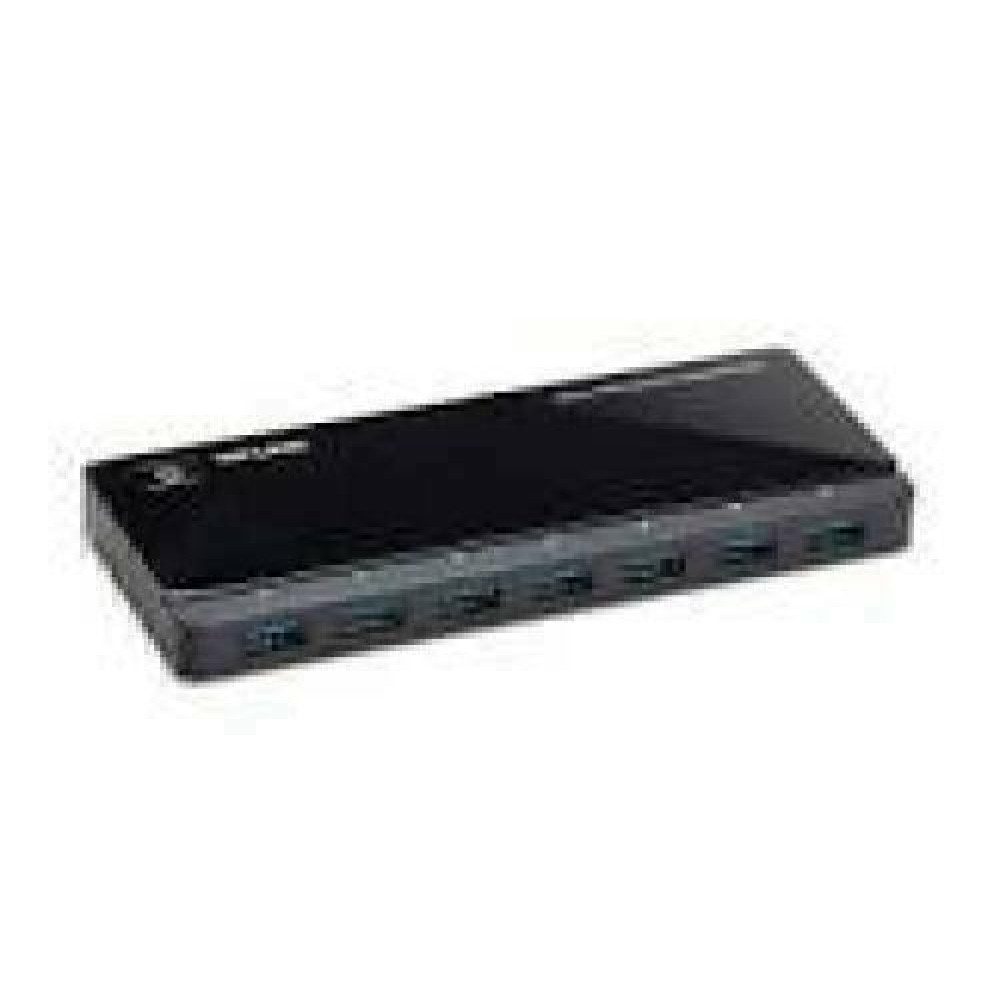 TP-LINK 7 ports USB 3.0 Hub with 2 power charge ports 2.4A Max Desktop a 12V/4A power adapter included
