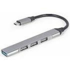 GEMBIRD USB Type-C 4-port USB hub USB 3.0 x1 port USB 2.0 x3 ports silver