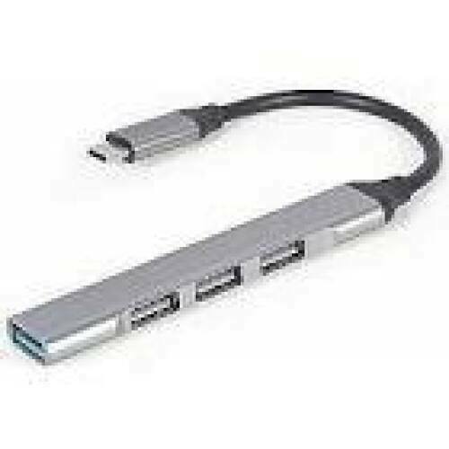 GEMBIRD USB Type-C 4-port USB hub USB 3.0 x1 port USB 2.0 x3 ports silver