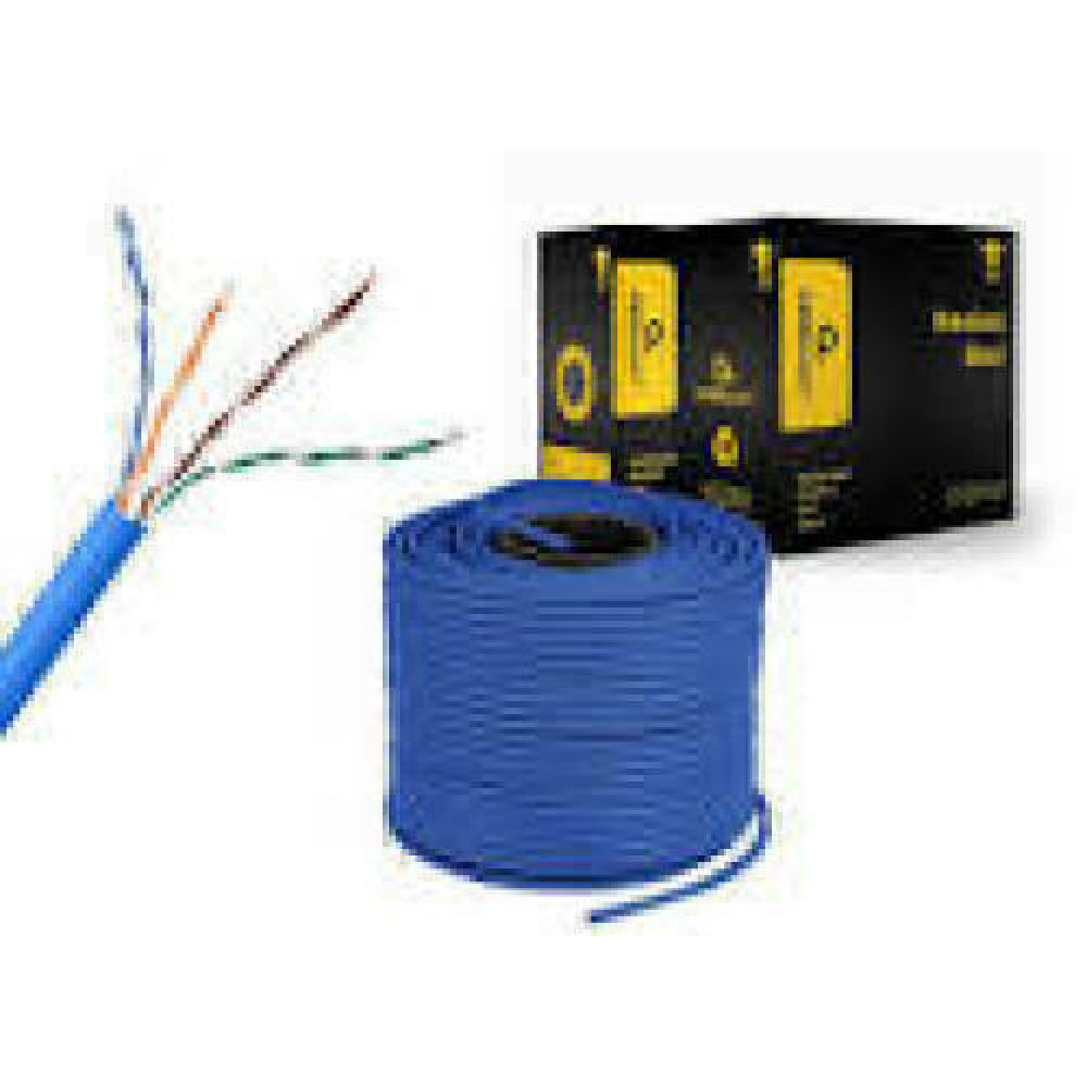 GEMBIRD UPC-5004E-SOL-B UTP solid cable cat. 5 CCA 305m roll blue