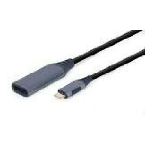 GEMBIRD A-USB3C-DPF-01 USB Type-C to DisplayPort male adapter space grey
