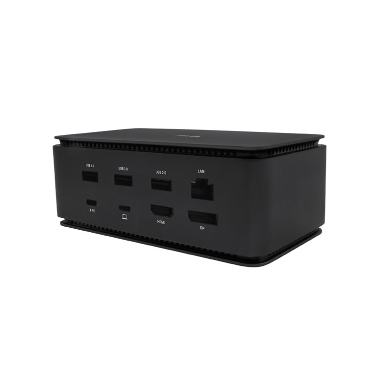 I-TEC USB4 Metal Docking station Dual 4K HDMI DP with Power Delivery 80W + Universal Charger 112W