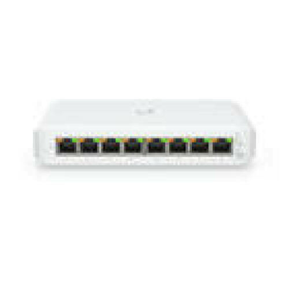 UBIQUITI UniFi Switch Lite 8 Gigabit RJ45 ports including 4x 802.3at PoE+