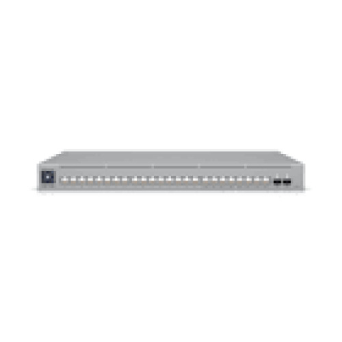 UBIQUITI USW-Pro-Max-24-PoE Switch Etherlighting 8x RJ45 2.5Gbps 16x RJ45 1000Mbps 2x SFP+ L3 400W PoE