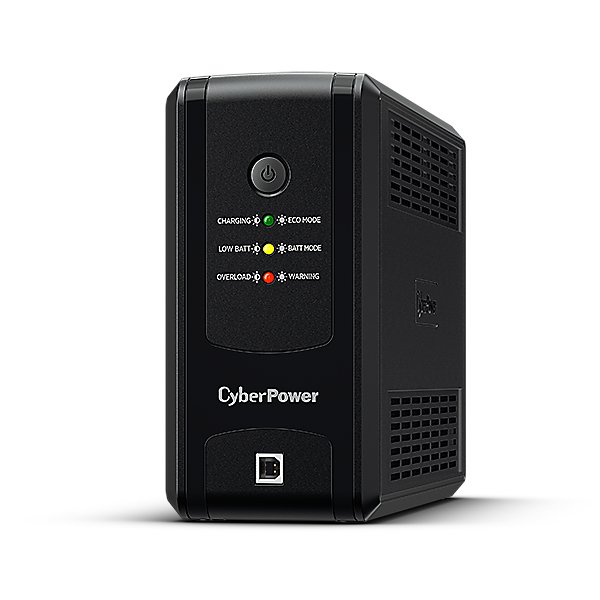CYBERPOWER UT850EG Line-Interactive UPS 850VA LED AVR USB HID compliant Output 3 Schuko black