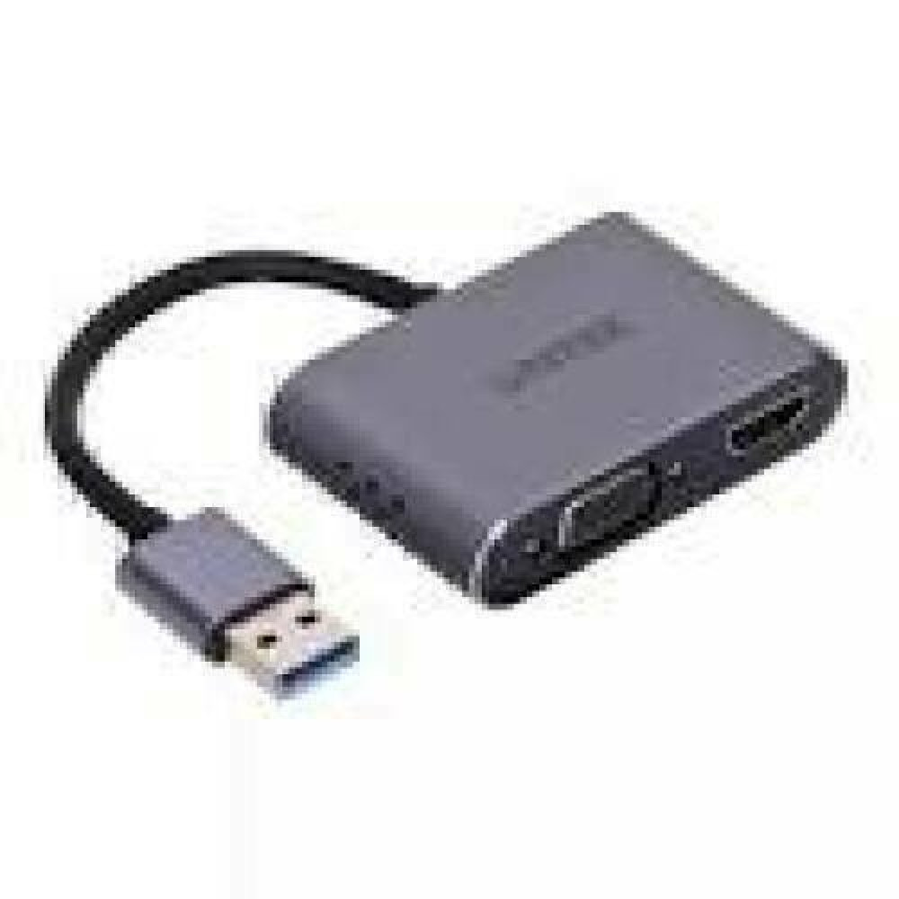 UNITEK V1304A Adapter USB-A- HDMI VGA FULL HD