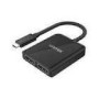 UNITEK V1407A Adapter USB-C - 2x DisplayPort 1.4 8K 60Hz