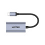 UNITEK V1414A Adapter USB-C - HDMI 2.1 8K 60Hz 4K 120Hz alu 15cm