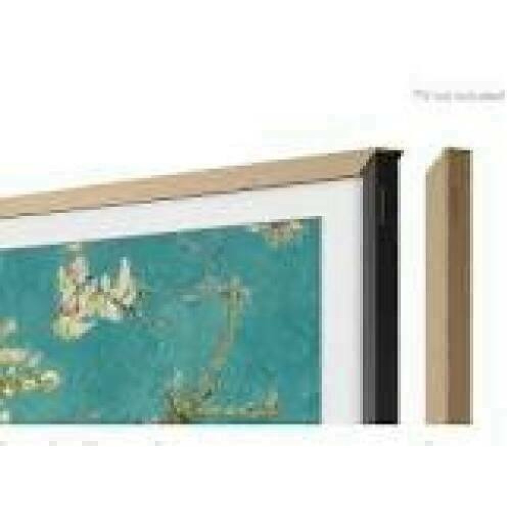 SAMSUNG Customisable Modern Teak Bezel for The Frame 32inch TV