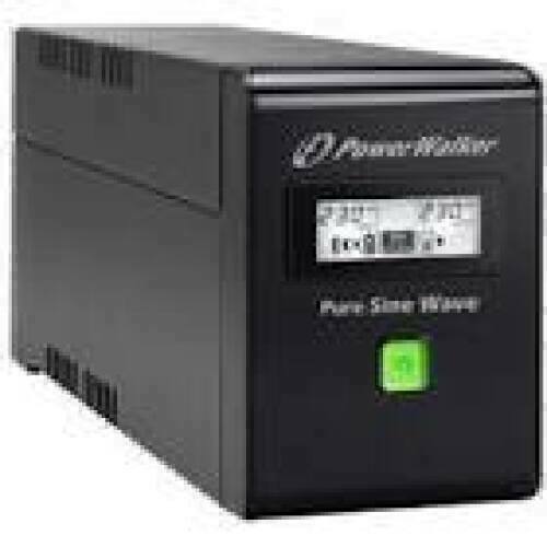 POWERWALKER VI 800 SW IEC UPS Line-Interactive 800VA 3x IEC C13 PURE SINE RJ11/RJ45 USB LCD