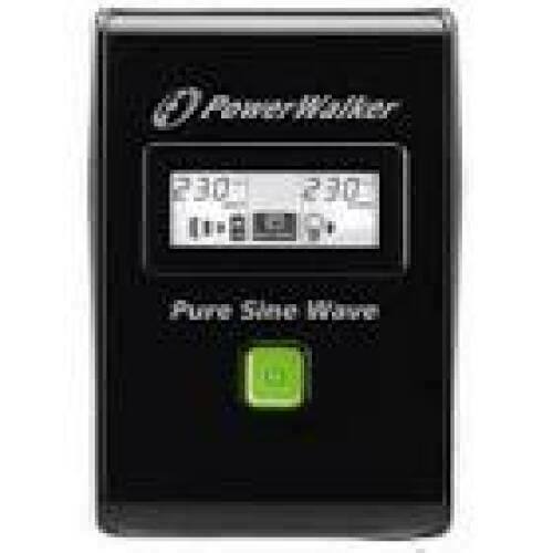 POWERWALKER VI 800 SW IEC UPS Line-Interactive 800VA 3x IEC C13 PURE SINE RJ11/RJ45 USB LCD