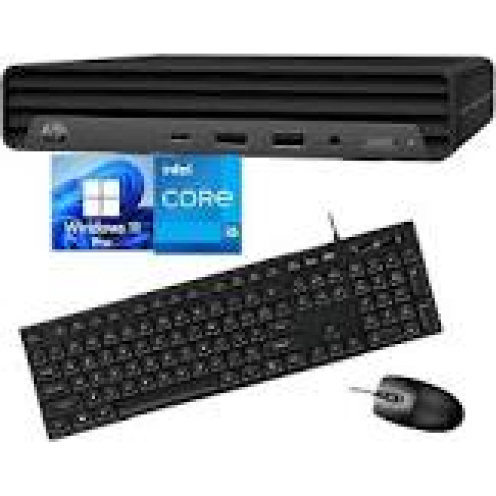 HP REFURB Desk 600 G6 mini Intel Core i5-10500T 16GB RAM 512GB SSD 3xDP WiFi BT W11P