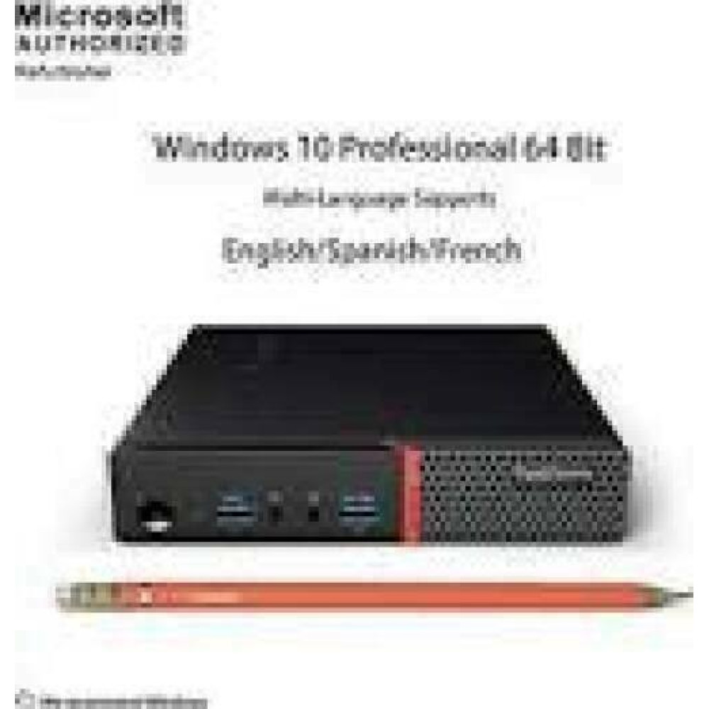 LENOVO REFURB ThinkCentre M700 mini PC Intel Core i5-6500T 8GB RAM 256GB SSD W10P