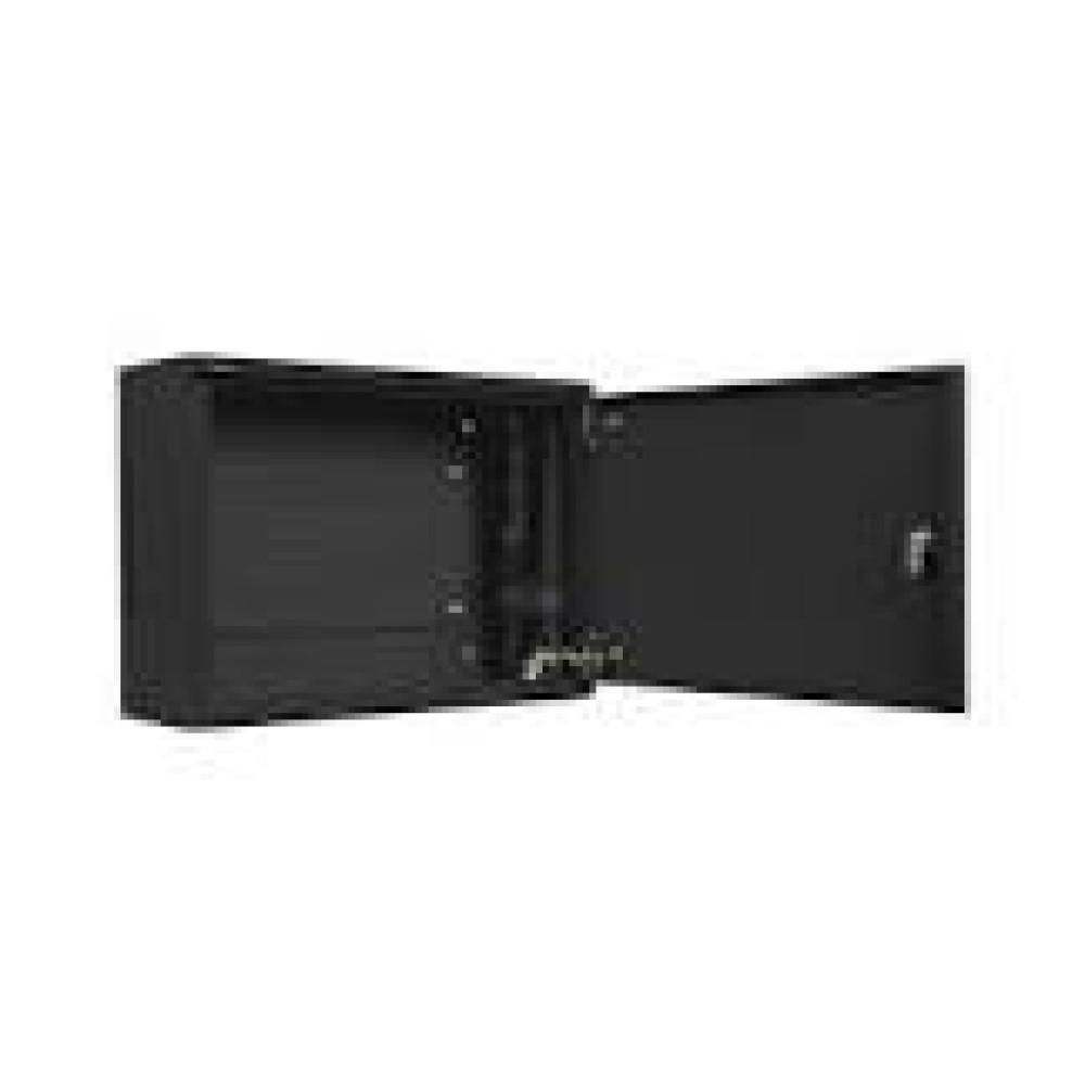 LANBERG Rack Cabinet 19inch Wall-Mount 4U+3U/540X200 Low-Profile Black Assembled