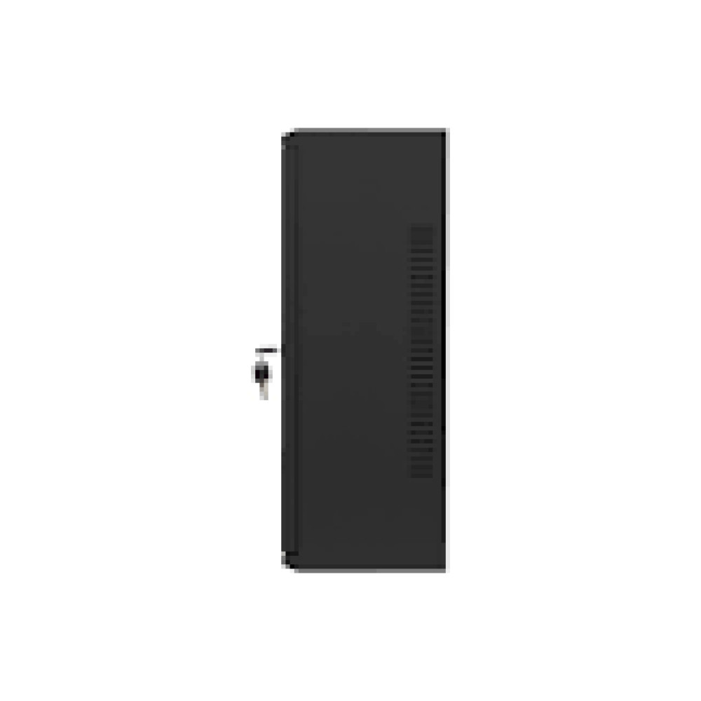 LANBERG Rack Cabinet 19inch Wall-Mount 6U+3U/540X200 Low-Profile Black Assembled