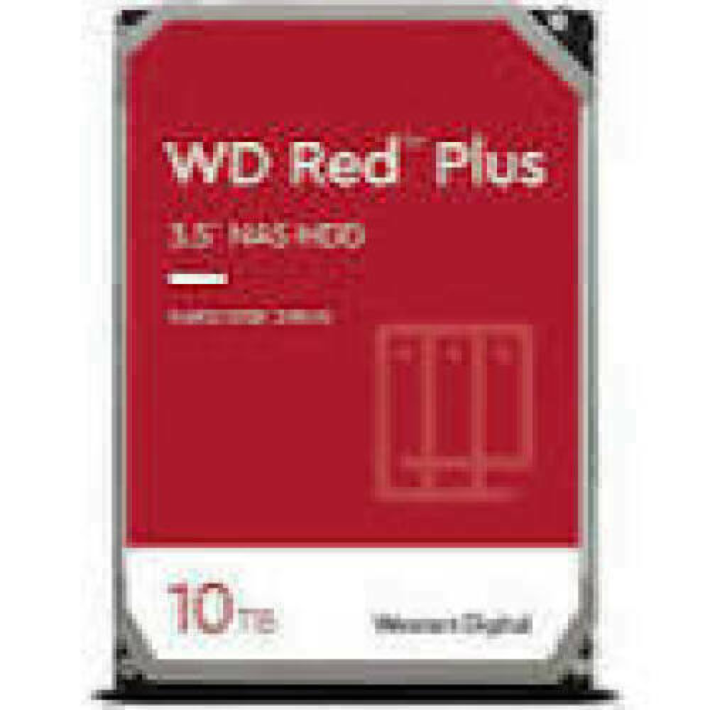 WD Red Plus 10TB SATA 6Gb/s 3.5inch 256MB cache 7200Rpm Internal HDD Bulk