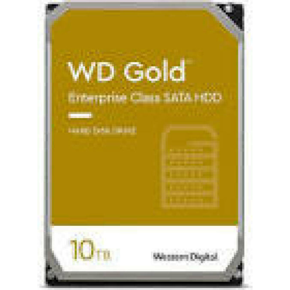 WD Gold 10TB SATA 6Gb/s 3.5inch 256MB cache 7200rpm internal RoHS compliant Enterprise HDD Bulk