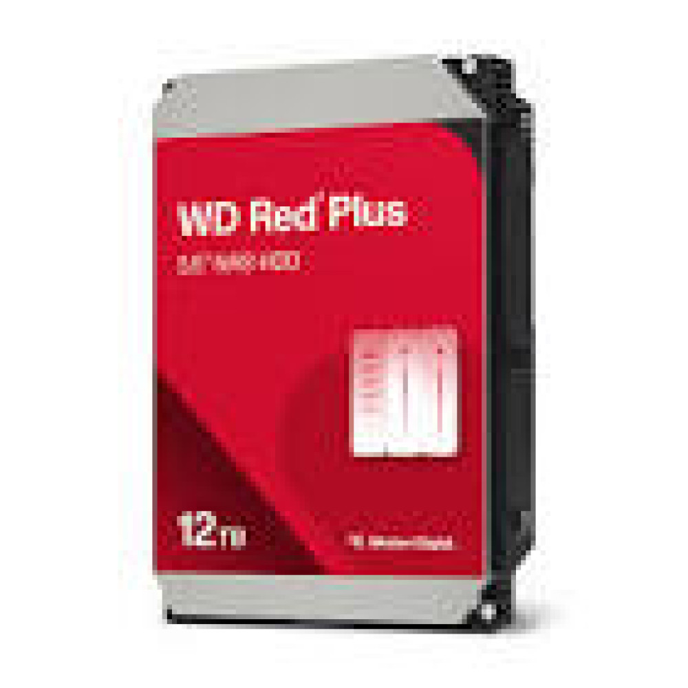 WD Red Plus 12TB SATA 6Gb/s 3.5inch 256MB cache 7200Rpm Internal HDD Bulk