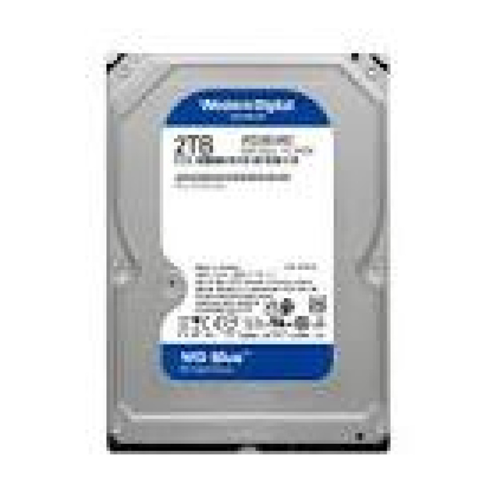 WD Blue 2TB SATA 6Gb/s HDD internal 3.5inch serial ATA 256MB cache 7200RPM RoHS compliant Bulk