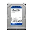 WD Blue 2TB SATA 6Gb/s HDD internal 3.5inch serial ATA 256MB cache 7200RPM RoHS compliant Bulk