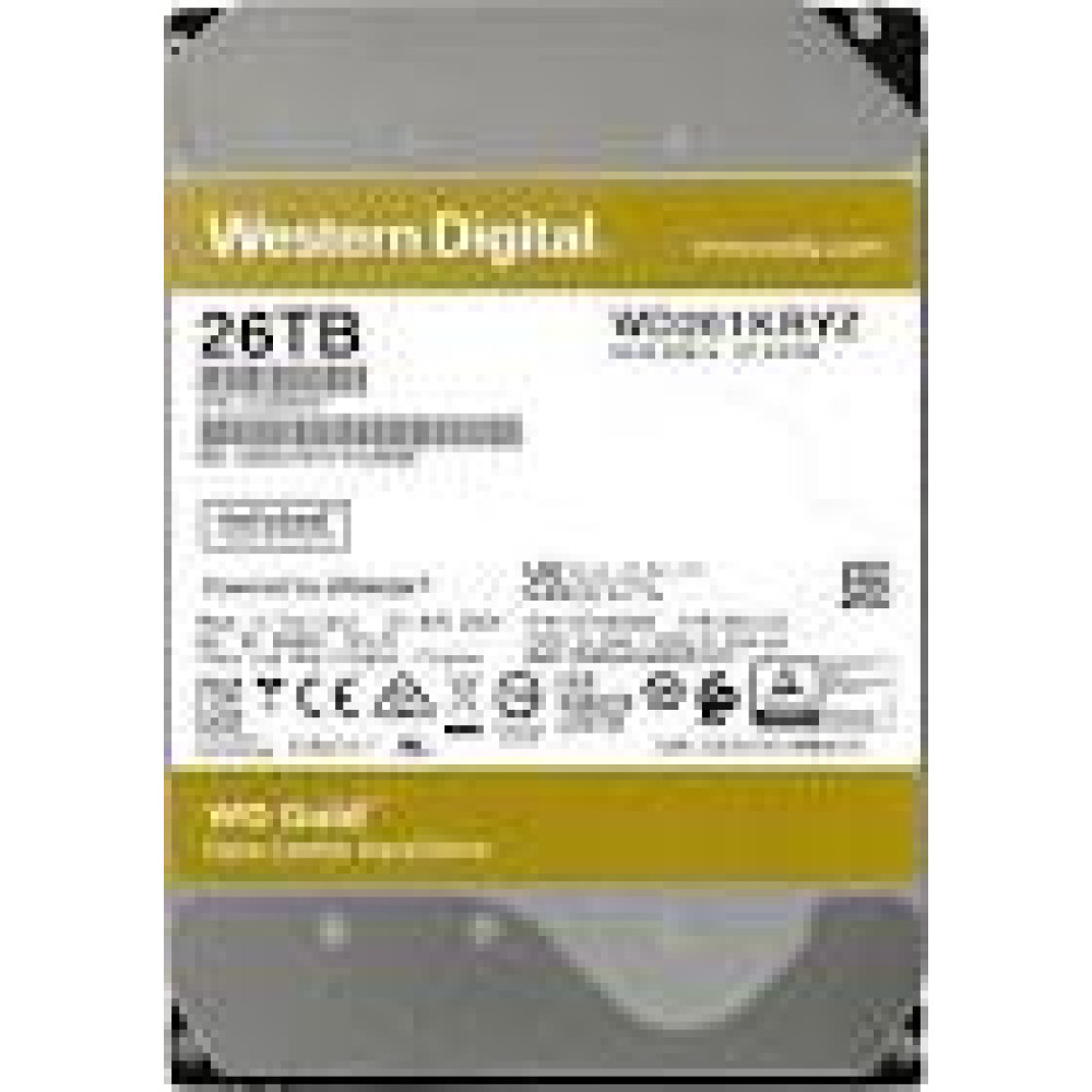 WD Gold 26TB SATA 6Gb/s 3.5inch