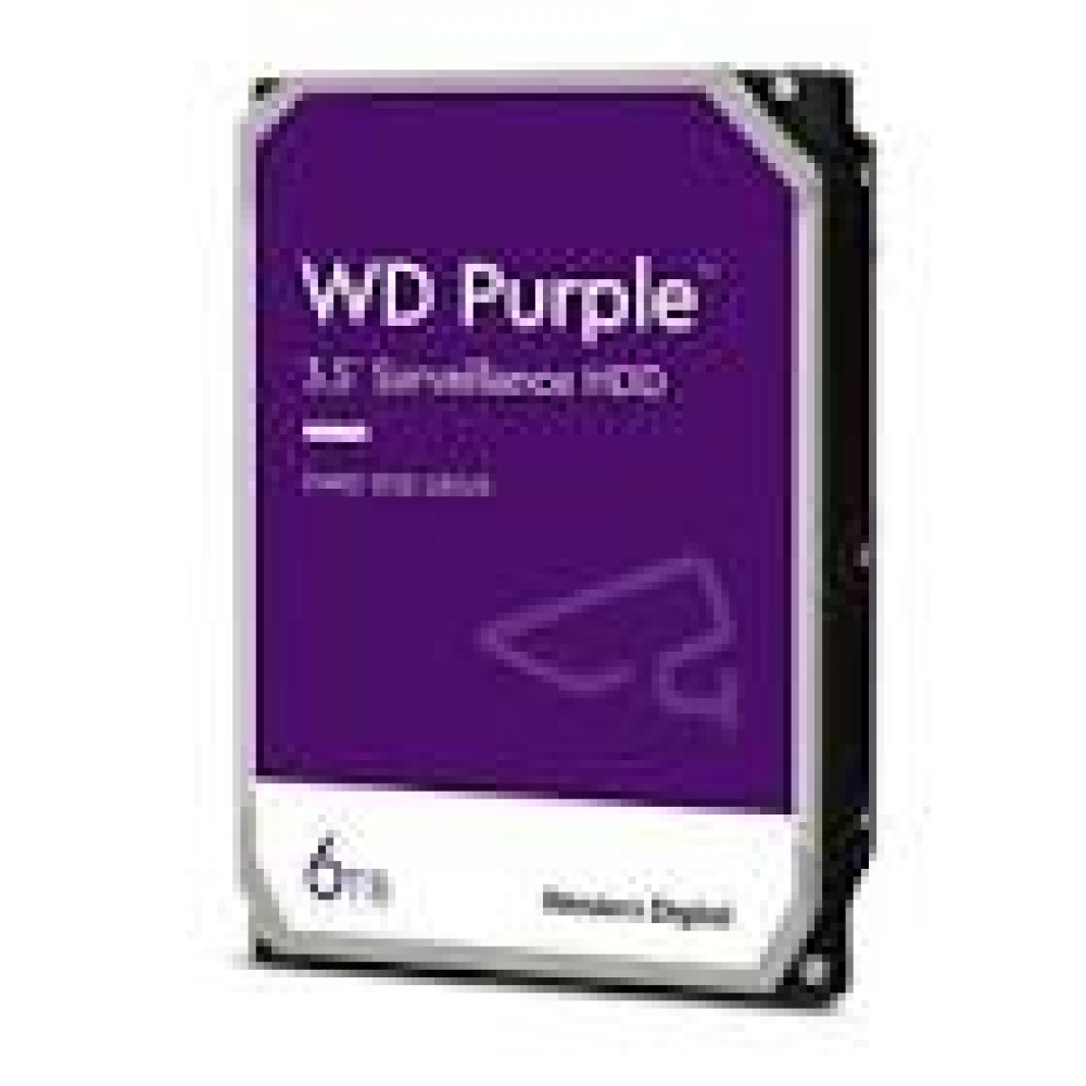 WD Purple 6TB SATA HDD 3.5inch internal 256MB Cache