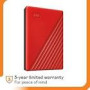 WD My Passport 4TB portable HDD USB3.0 USB2.0 compatible Red Retail