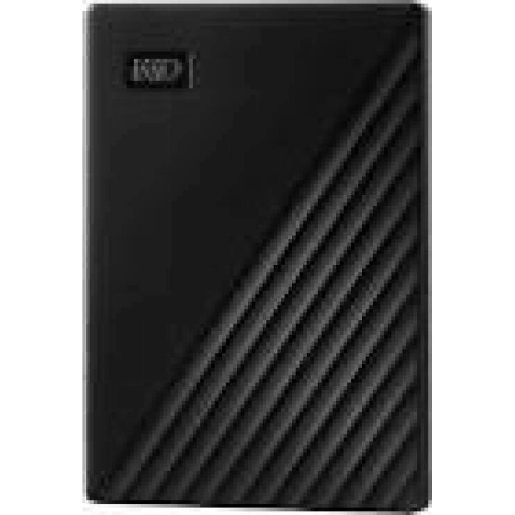 WD My Passport 2TB portable HDD USB 3.0 USB 2.0 compatible Black Retail